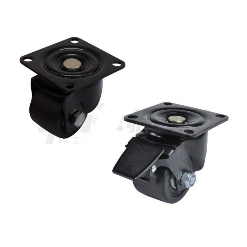 E-CEL31/41-D50/D65/D75-N/UU工业脚轮重载万向轮E-CGL01/02-D75