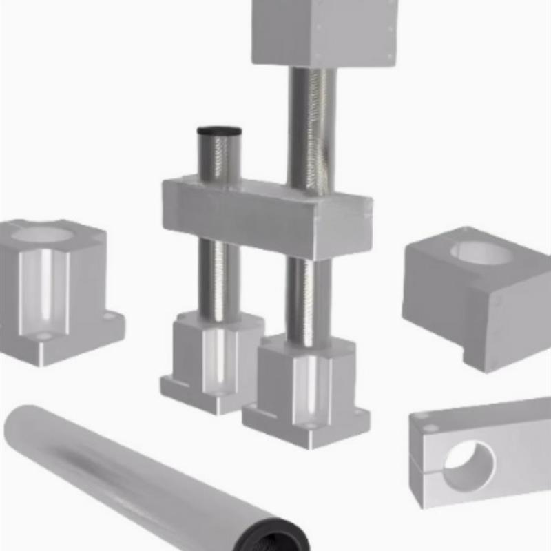 ZCD01底座 机构安装组件轴支座调整平台铝合金支架 ZCD18双孔底座