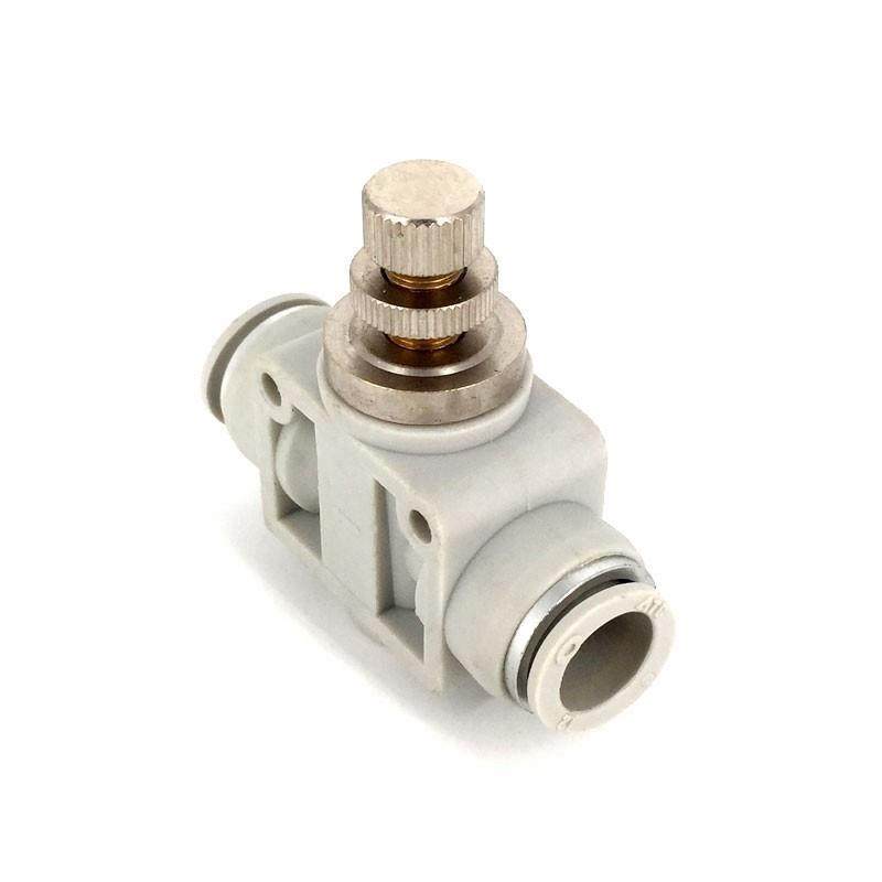 亚德客型管道阀PSA/ASA4 6 8 10 12 16 快插气管接头调节阀节流阀