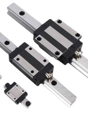 替代怡合达型IAS51/IAS53直线导轨H24 28 33 42 高精度带法兰滑块