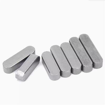 上隆标准平键KEA-B3 4 5 6 8 10 12两头半圆A型方键平键销子A3钢