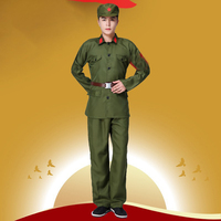 老式演出服滌綸送配件