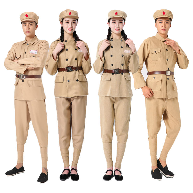 志愿军抗美援朝长津湖同款抗战时期复古拍摄4950式舞台表演演出服