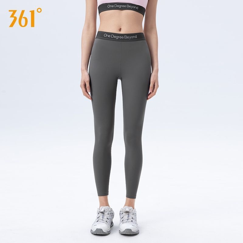 2025新款361瑜伽裤女外穿高腰提臀薄款登山瑜伽服女运动健