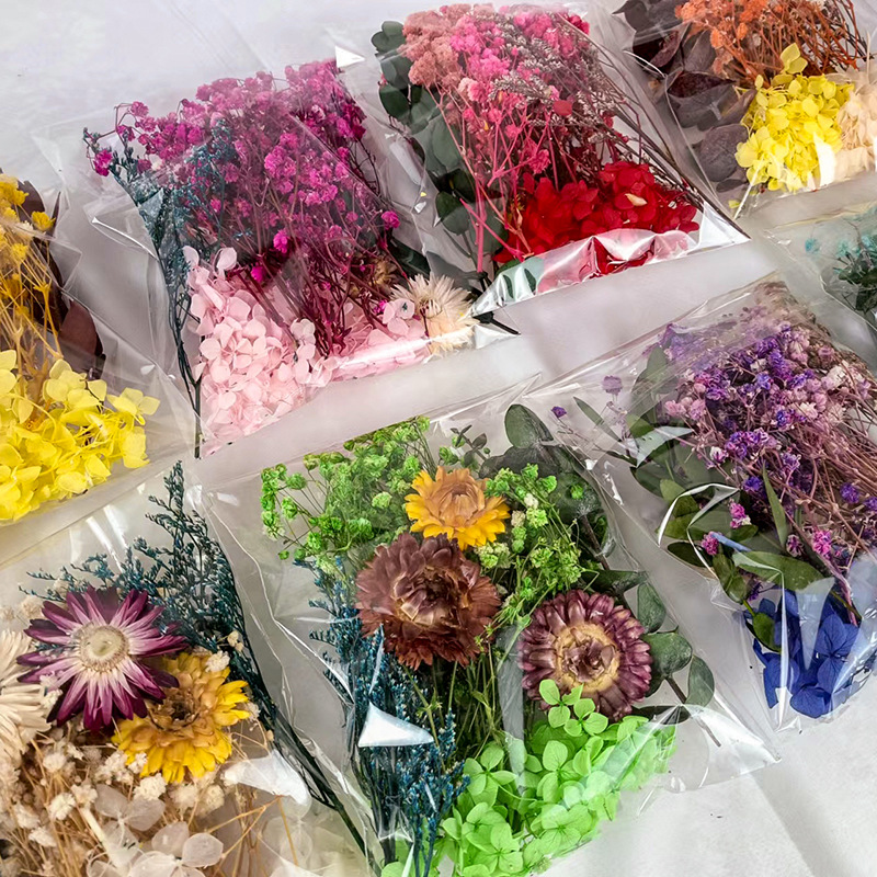 水果包裝盒填充草禮盒專用滿天星點(diǎn)綴手工創(chuàng)意diy干花混合耗材包