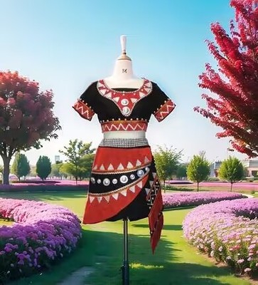 云南成人佤族女装甩发舞蹈服阿佤阿娃民族舞台服佤族壮族演出服装