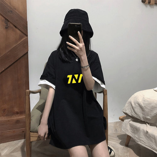 tnt时代少年团同款t恤贺峻霖应援