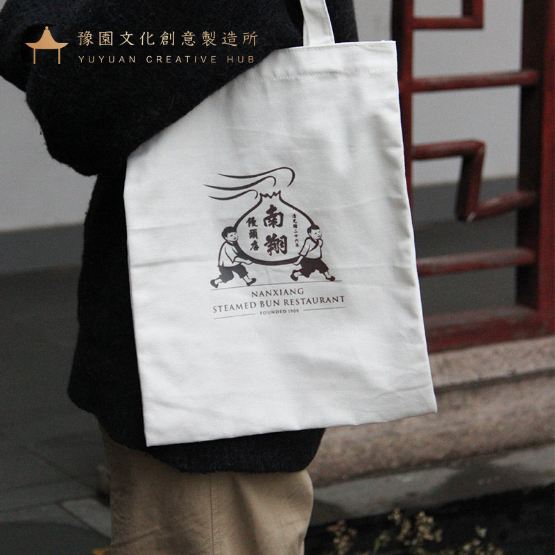 豫园文创帆布包单肩包袋图片