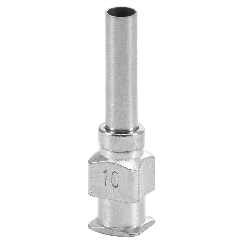 1/2英寸不锈钢针头卡口点x胶机针头点胶金属打胶针点胶阀针咀