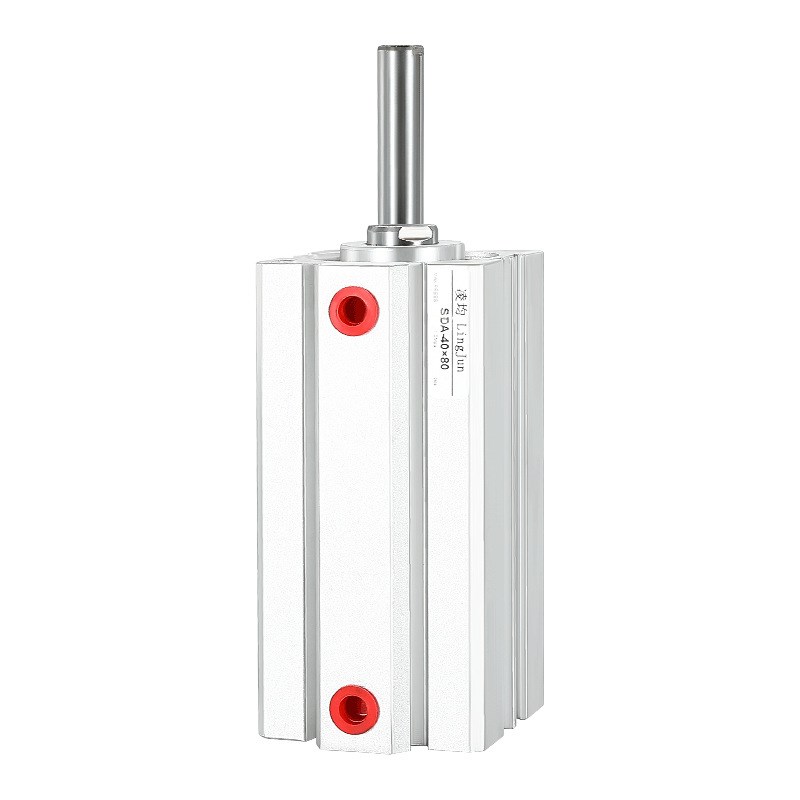 非标气动薄型气缸亚德客型SDA20*5X10X15F*20*25X30*35X40X50做