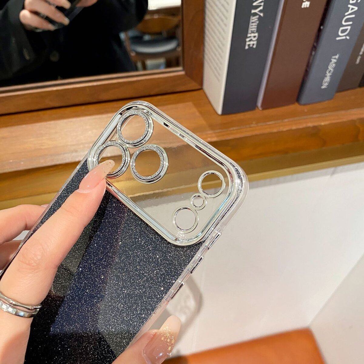 高级感蓝色超美细闪适用苹果16promax手机壳iphone14全包12pro新款15小众13promax防摔12保护套,3C数码配件,手机保护套/壳,淘宝优惠券,粉丝福利购,淘宝优惠卷