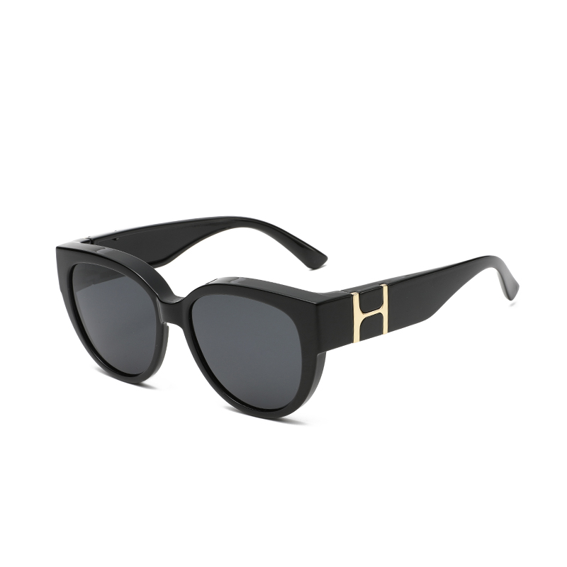 Cyxus太阳眼镜近视套镜偏光防紫外线女TR驾车太阳眼镜男运动复古