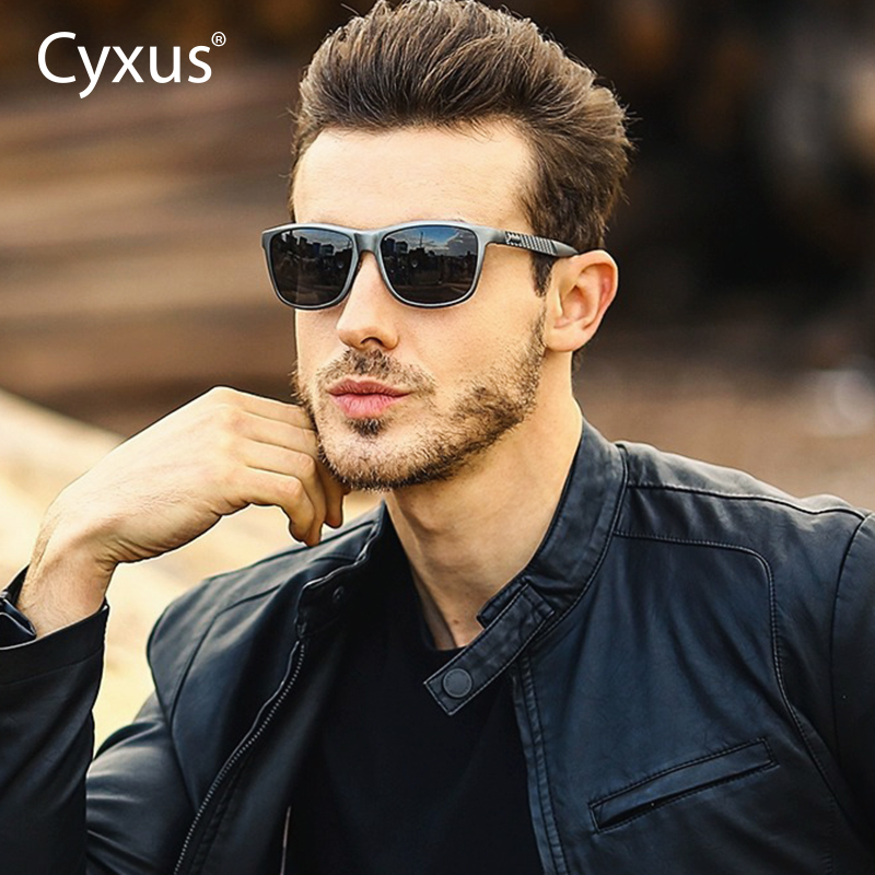 Cyxus新款偏光太阳眼镜户外出行专用夜视镜可选时尚百搭运动椭圆