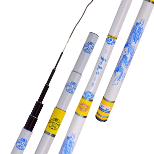 劲松品牌超短轻硬62cm三定位迷你小袖珍鱼竿短节溪流品牌28调手杆