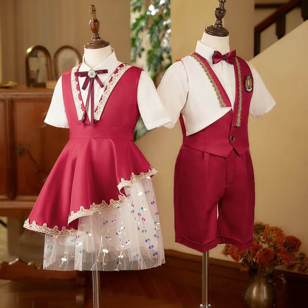 六一儿童大合唱服幼儿园表演服