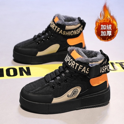 乖巧龙男童棉鞋秋冬季潮鞋