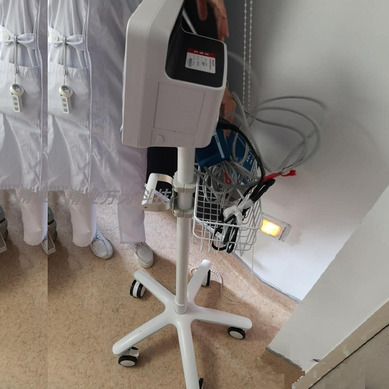 Safellow推车监护仪支架五轮墙架