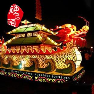 厂家巡游花车发光彩车彩船庆典节庆游览装 饰户外花车花船