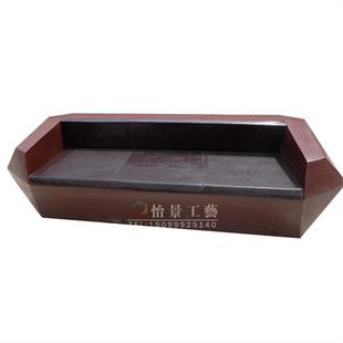 高级会议室异形玻璃钢家具沙发组合菱形切面几何造型洽谈座椅