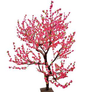 仿真桃花树樱花树人造假桃树枝景点假树观赏庭院仿真植物树假桃树