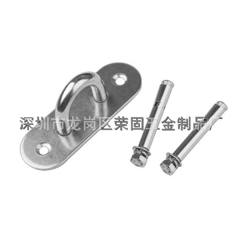 不锈钢吊钩U型顶钩风扇挂勾吊灯饰瑜伽固铁环挂勾沙袋包固钩