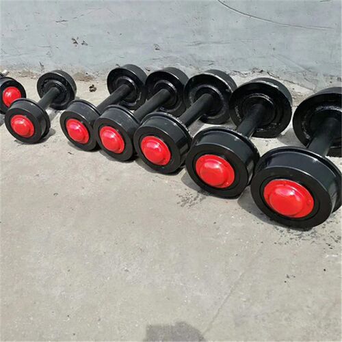 铸钢实心矿车轮 l600轨距空心轨道运输矿用车轮对煤矿实心轮对