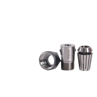 雕刻机电机主轴刀杆电机轴刀套EuR11ER16 ER20延长杆5mm钻夹头夹