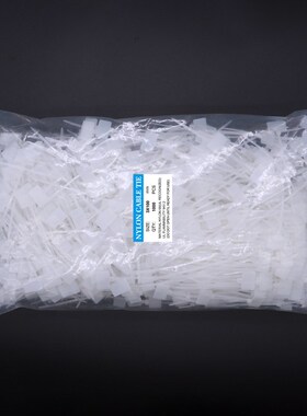 标扎带4x150mm250条红黄M蓝绿黑白多色标扎带