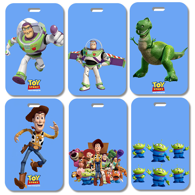 校卡公交卡挂脖带挂绳校牌胡迪带挂绳挂脖工作牌动漫校园巴斯光年动漫