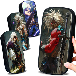 地下城与勇士笔袋阿拉德之怒 鬼剑士 大容量小学生铅笔盒2025新款多层多功能文具收纳盒初中生男孩子男生笔盒