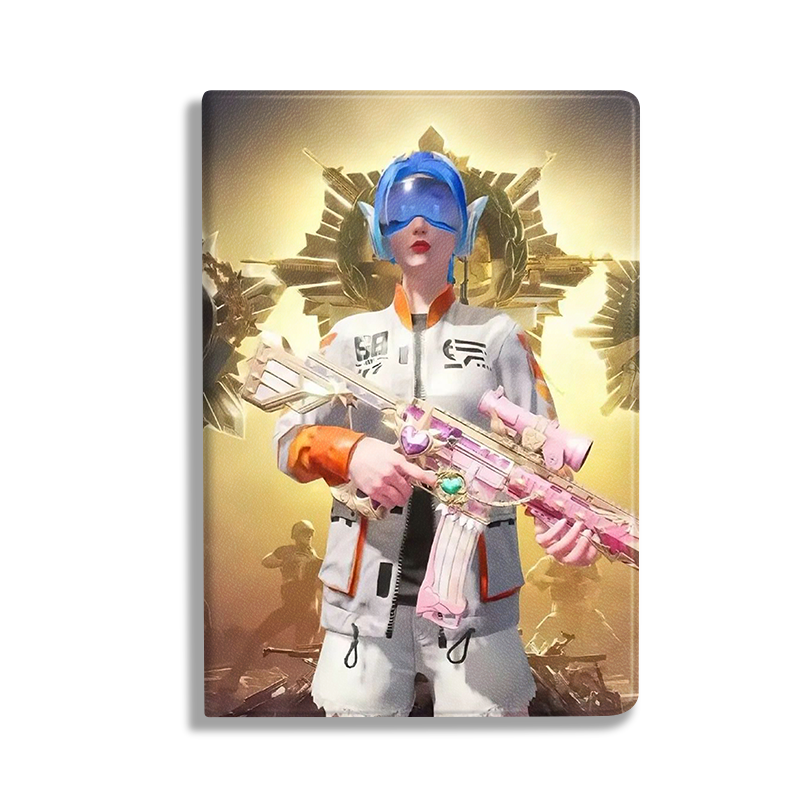 和平精英绝地求生适用OPPO/vivo pad吃鸡游戏男生平板保护套带笔槽小米平板5pro磨砂质感保护壳11寸联想小新