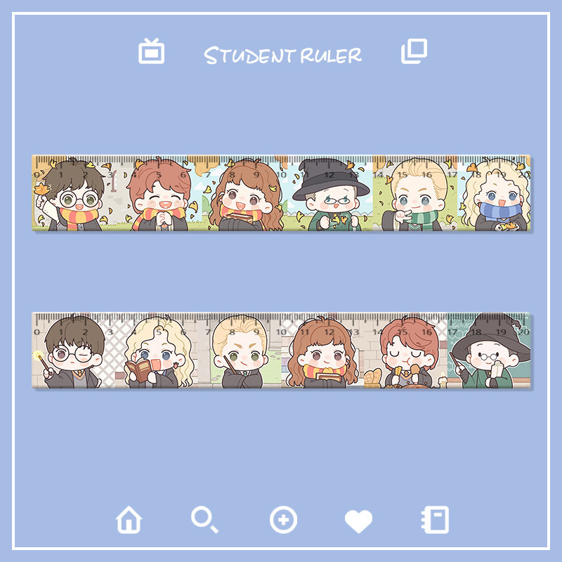 动漫哈利波特尺子刻度标尺魔法学院多功能画图规尺直尺拉文克劳初中高中生尺子绘图测量考试小学生用文具标尺,文具电教/文化用品/商务用品,各类尺/三角板/量角器,淘宝优惠券,粉丝福利购,淘宝优惠卷