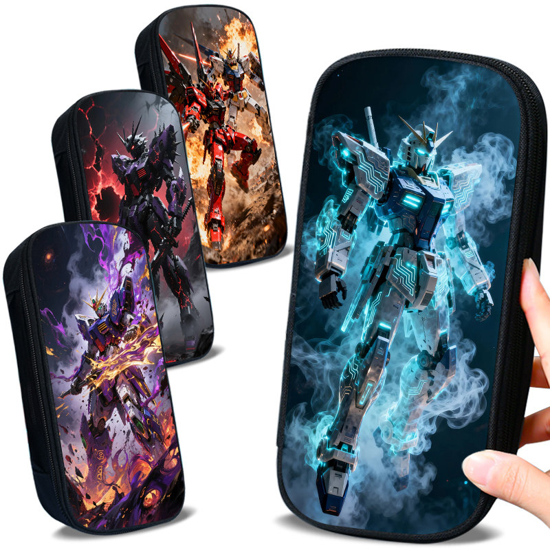 炫酷高达机甲战甲笔袋大容量卡通文具盒小学生铅笔袋儿童铅笔袋多功能铅笔盒男童男孩子拉链帆布文具袋铅笔袋,文具电教/文化用品/商务用品,笔袋,淘宝优惠券,粉丝福利购,淘宝优惠卷
