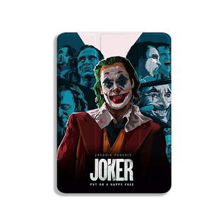 创意小丑ipadpro2021保护壳适用苹果ipadair4保护套2020平板三折10.2笔槽卡通Air2 9.7寸2021透明11寸第七代