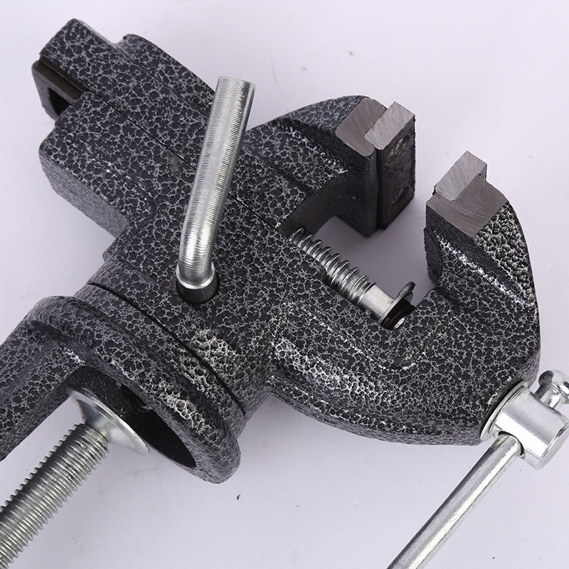 厂家 台式360旋转50/60/70/80mm桌虎钳 万向台虎钳 木工台钳