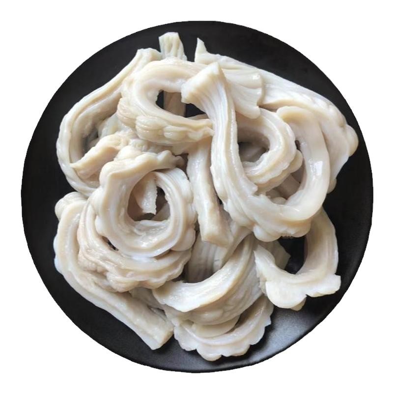 新鲜现取爽口脆肚鲨鱼肚鲜鱼胶深海肚丝鲨鱼肠火锅烤串冷冻沙鱼杂