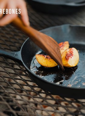 BAREBONES北邦户外装备锅具野炊铸铁锅便携式煎锅厨房野外平底锅