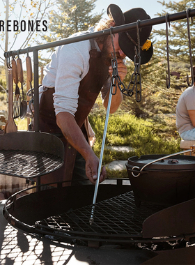 BAREBONES美国北邦吹火棒户外伸缩式吹火筒单向阀防误吸生火棒