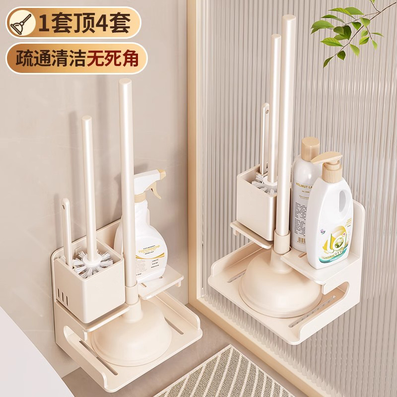 马桶吸家用无死角疏通器刷子