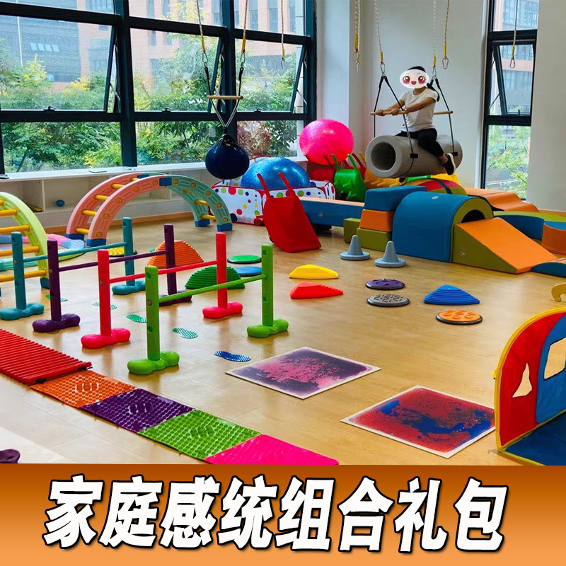 感统训练器材前庭平衡套装礼包儿童早教触觉家庭组合运动本体道具