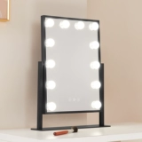 Настольное настольное зеркало на рабочем столе зеркало с легким светодиодным зеркалом макияжа