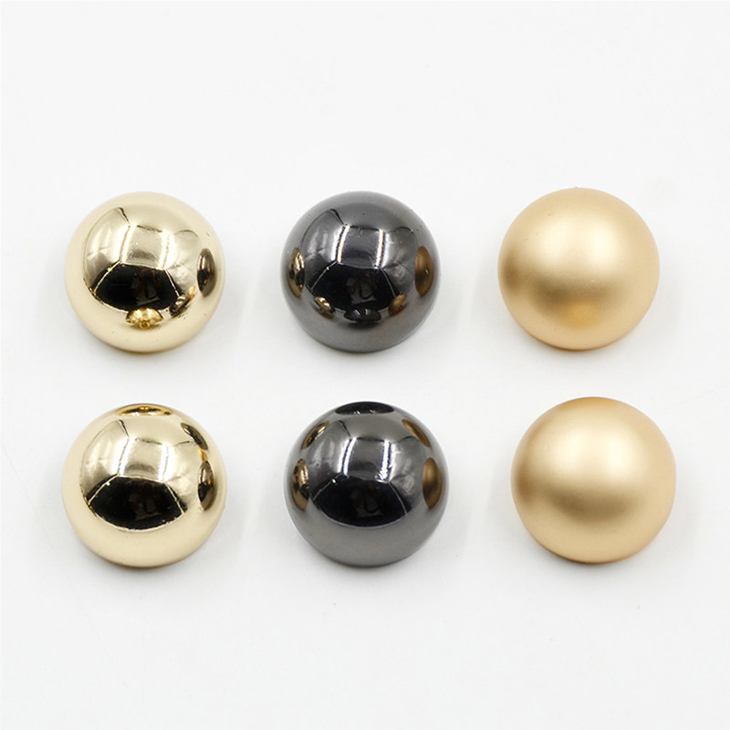 金属球面蘑菇扣西服外套