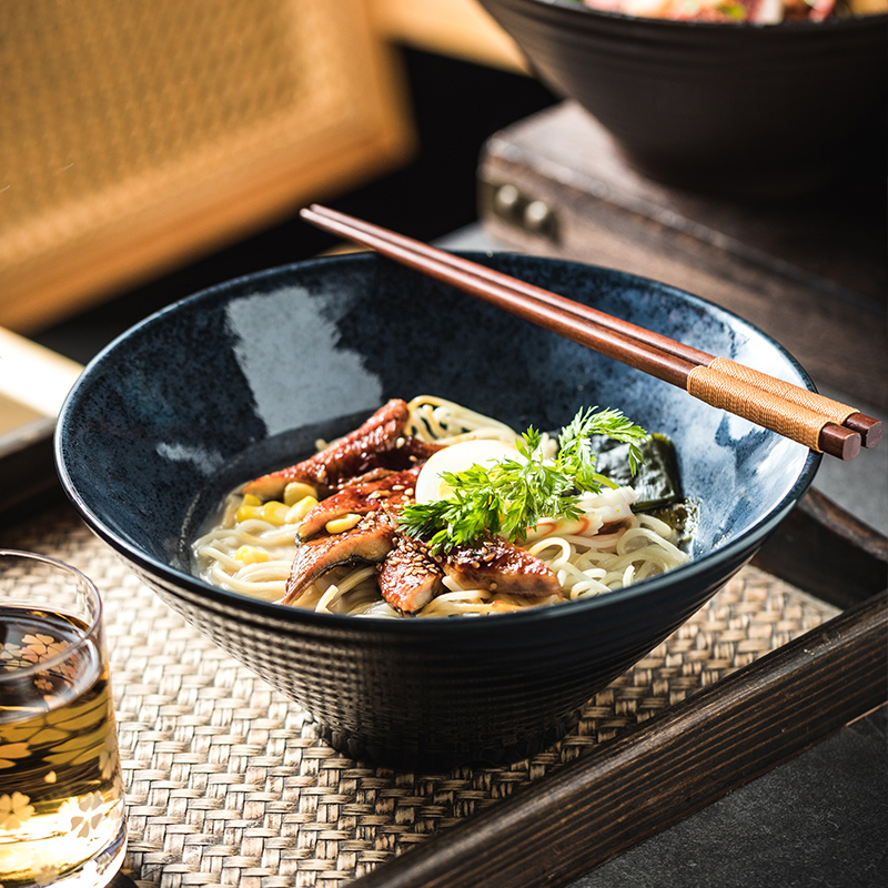 牛肉汤面碗兰州拉面刀削面斗笠碗创意大学生宿舍泡面碗饭碗拌面碗