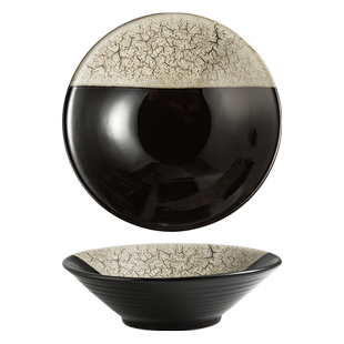 日式复古陶瓷碗拉面碗餐具套装吃面大碗家用面条斗笠饭碗大号汤碗