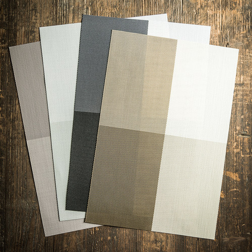 复古中式餐桌垫隔热垫日式餐具垫子田字格纹易冲洗防烫西餐碗垫