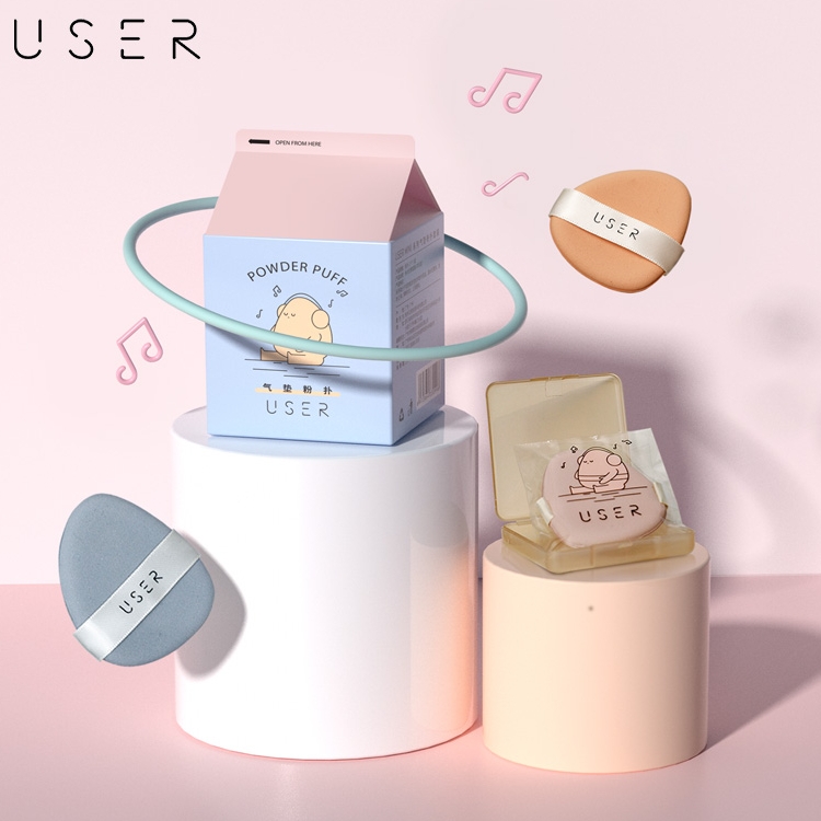 广东广州气垫粉扑USER棉花糖