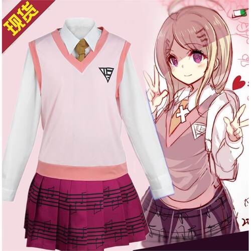 新弹丸论破V3赤松枫cos服校园JK制服cosplay动漫服装衣服裙子