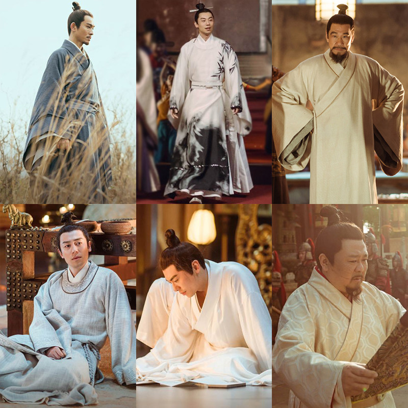 影视古装大明风华朱棣同款明朝皇帝服大臣服男便服剧组群演演出服