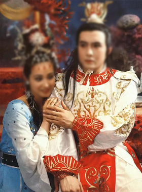 影视古装86版西游记白龙马小白龙同款古装汉服cos服装演出服汉服