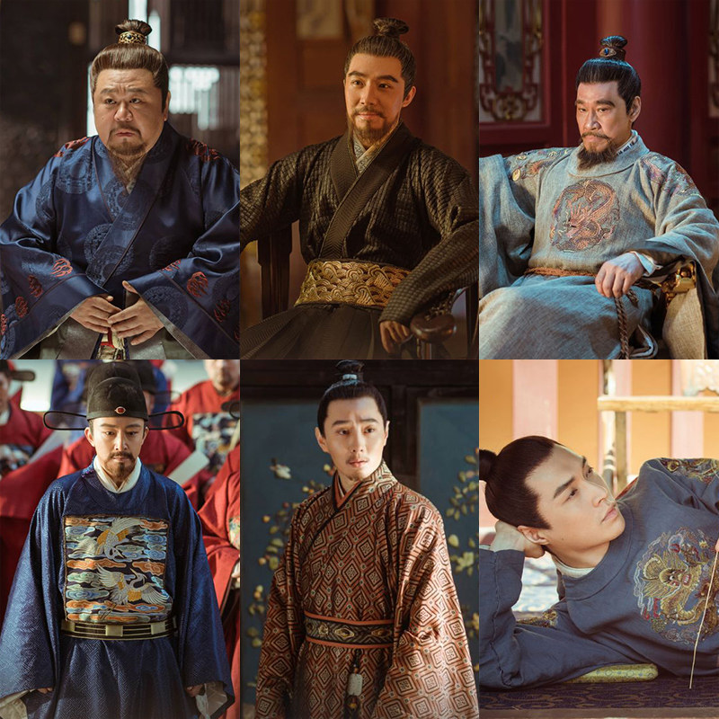 影视大明风华同款古装明朝皇帝服便服大臣服群演舞台剧话剧演出服